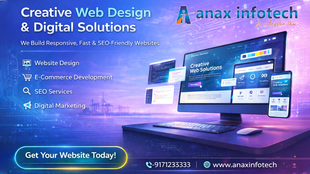 Web Designing Comapany in Tuticorin