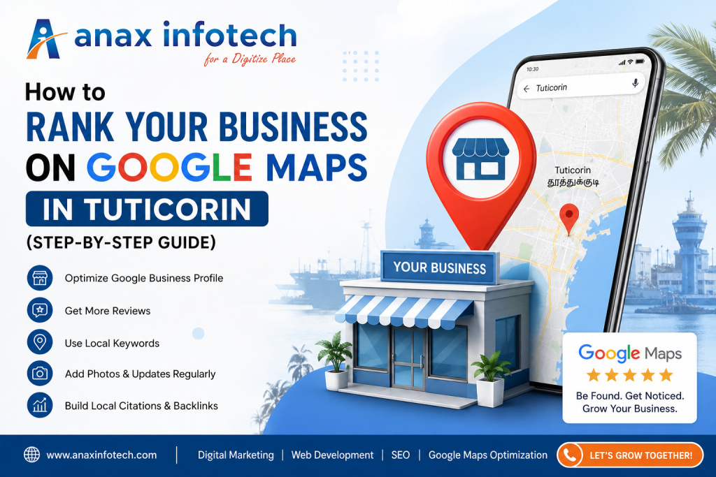 How to Rank Your Business on Google Maps in Tuticorin (Step-by-Step Guide)
