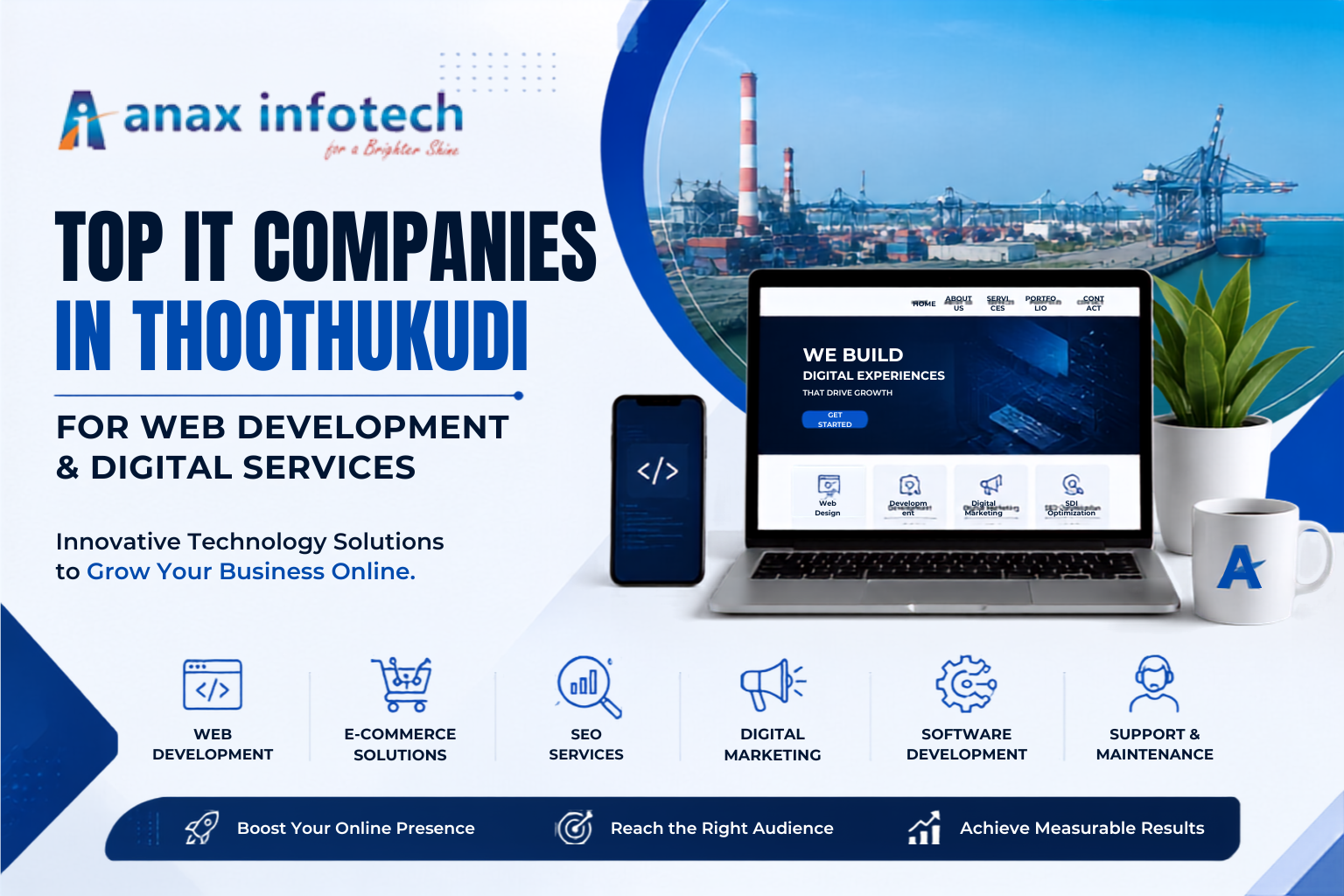 Top IT Companies in Thoothukudi for Web Development, SEO & Digital Services
