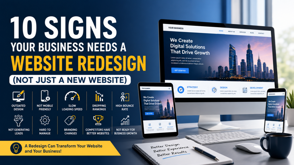 Website Redesign Services - anax infotech