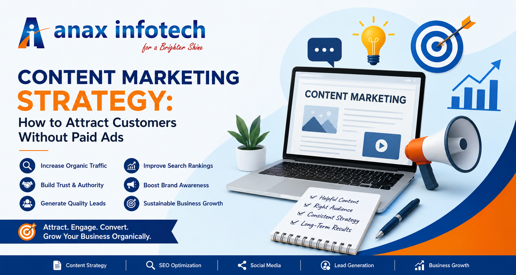 Content Marketing Strategy to Attract Customers Without Paid Ads